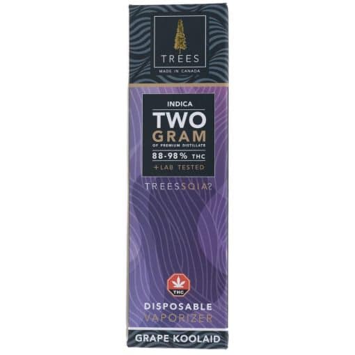 TREES – Grape Koolaid - THC Disposable Pen (2 Grams)