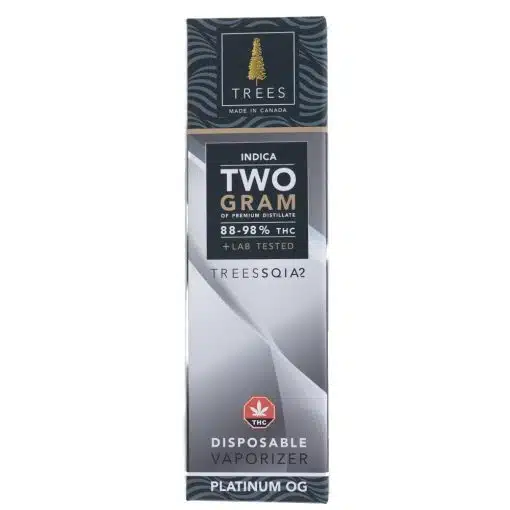 TREES – Platinum OG – THC Disposable Pen (2 Grams)