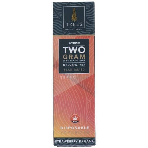 TREES – Strawberry Banana - THC Disposable Pen (2 Grams)
