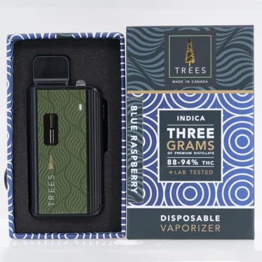 TREES – Blue Raspberry - THC Disposable Pen (3 Grams)