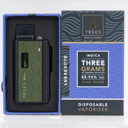 TREES – Blueberry - THC Disposable Pen (3 Grams)
