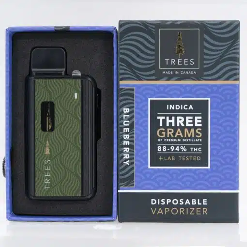 TREES – Blueberry - THC Disposable Pen (3 Grams)