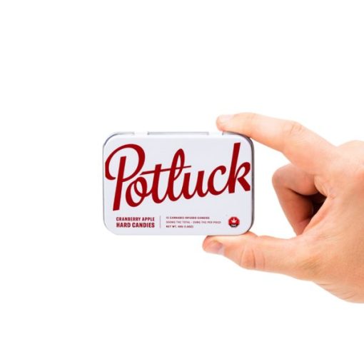 Potluck - Cranberry Apple THC Hard Candies - 300 MG