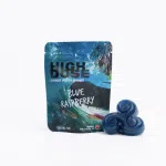 High Dose - Blue Raspberry THC Gummies - 1000 MG