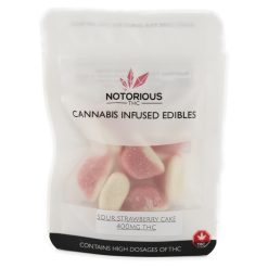Notorious - THC Sour Strawberry Cake - 50MG (400MG)