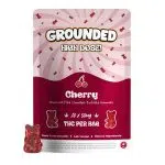 Grounded High Dose - Cherry THC Gummies - 500 MG