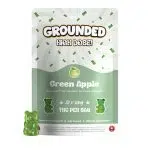 Grounded High Dose - Green Apple THC Gummies - 500 MG